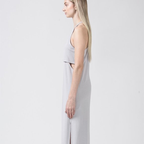 Boutique Layered Racerback NWT Midi Dress - Picture 7 of 8